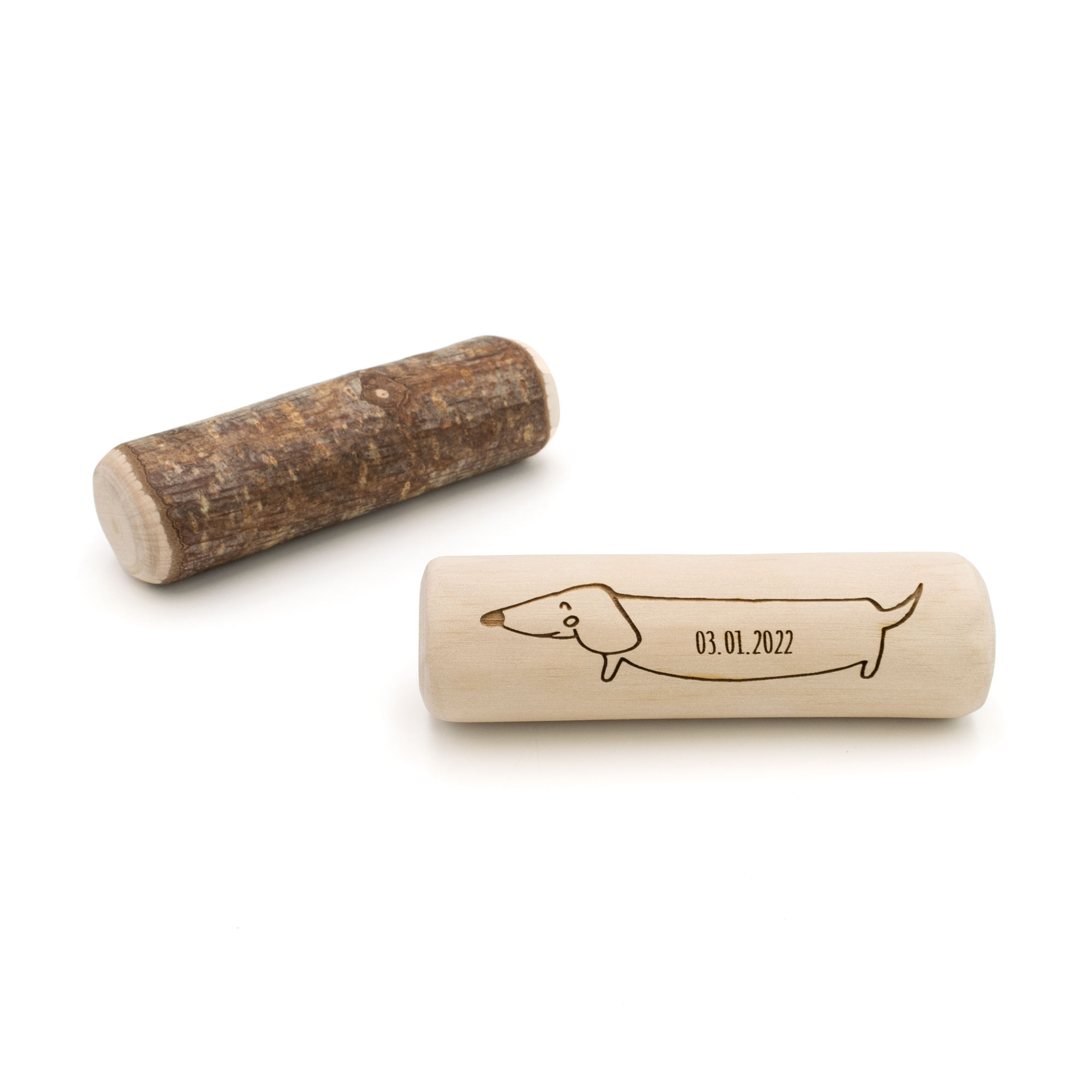 Babyrassel Greifling aus Holz